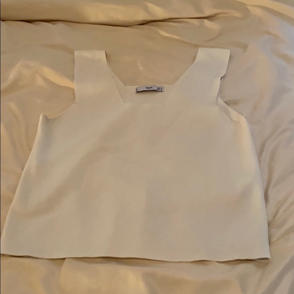 Mango white tank - size medium